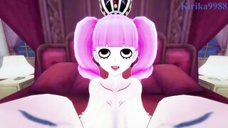 Perona and I have intense sex in the bedroom. - One Piece POV Hentai