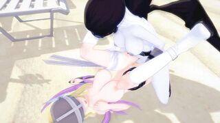 Toru Hagakure and I have intense sex in the storage room. - My Hero Academia POV Hentai