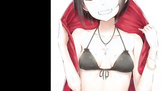 Ochako Uraraka and I have intense sex in the classroom at night. - My Hero Academia POV Hentai