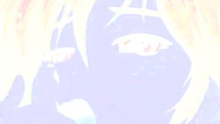 Murasaki Shion and I have intense sex in the bedroom. - Hololive VTuber Hentai