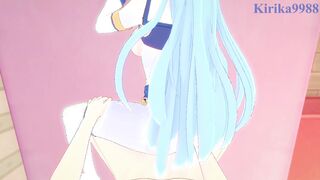 Senran Kagura - Futa Ryobi and Ryona Take Turns Fucking Miyabi 3D Hentai