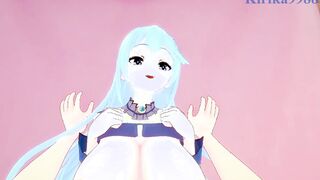 Senran Kagura - Futa Ryobi and Ryona Take Turns Fucking Miyabi 3D Hentai