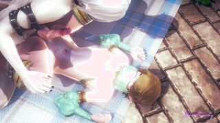 Zelda Yaoi Femboy - Link Compilation (uncensored)