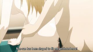 Cutie with Long Blonde Hair Likes to Fuck Doggystyle in the Outdoors | Hentai