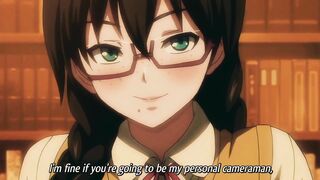 Beauty with Glasses and Huge Tits Loves Fucking Her Boyfriend's Friends