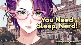 Concerned Bully Fucks Your Insomnia Out of You [Femdom] [Nerd Listener] [Tsundere]
