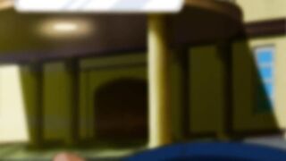 A Maid with Huge Tits and Glasses Likes to Get Cum in the Missionary Position