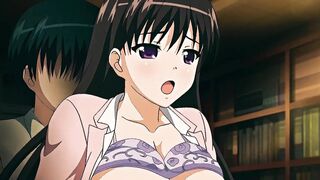 A Beautiful Woman in Elegant Clothing with Big Breasts Loves Sucking Cock in the 69 Position