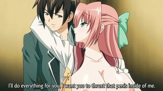 Redheaded Beauty with Huge Tits Loves to Swallow Cum and Have Orgasms