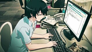 A Manga Artist with Big Breasts Loves Sex Toys and Fantasies