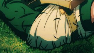 Race, with His Huge Dick, Loves to Fuck Busty Girls with a Ahegao Look on Their Faces