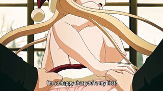 Blonde Beauty with Huge Tits Loves Having Sex in the Snow and Doing Cosplay