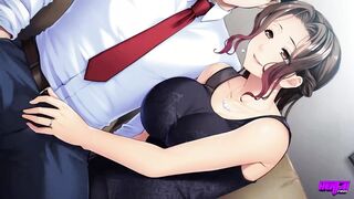 HENTAI PROS - Satoru's Wife Cheats On Him So He Ends Up Fucking His Busty Mother-In-Law