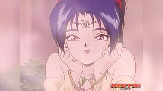 HENTAI PROS - Satoshi Seeks Help From Mystical Lady Kaguya So He Can Learn How To Please His GF