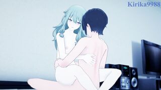 Kusanagi and I have intense sex in the bedroom. - Project SEKAI Hentai