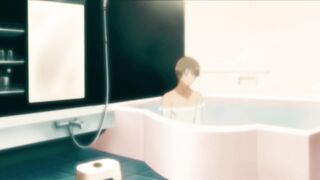 Green Haired Beauty With Big Tits Loves To Fuck In The Bathroom