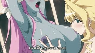 Blonde Girl with Big Breasts Loves Anal Sex