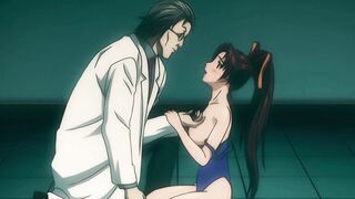 Big Boobed Swimming Beauties Love Sensei's Big Cock