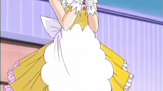 Cock sucking anime maid fucking