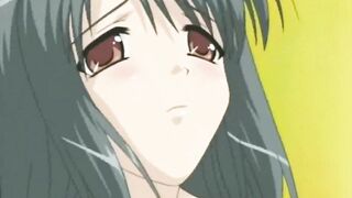 Horny busty anime teen gets her tight pussy fucked