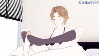 Momiji Ooka and I have intense sex in the bedroom. - Detective Conan Hentai