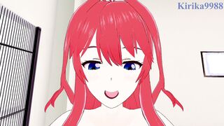 Itsuki Nakano and I have intense sex in the bedroom. - The Quintessential Quintuplets POV Hentai