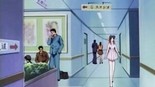 Anime shemale gets sucked