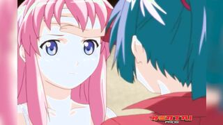 Hentai Pros - Goddesses Fauna & Jordh Purify Kosuke Kawakami By Fucking The Evil Cum Out Of Him