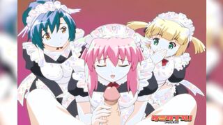 Hentai Pros - Goddesses Fauna & Jordh Purify Kosuke Kawakami By Fucking The Evil Cum Out Of Him