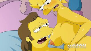 Lisa finally manages to have sex with Nelson - The Simpsons.