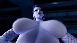 Overwatch 3D Futa With Huge Cock Fucks Hard - Futanari Compilation 01