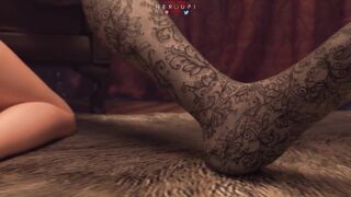 Futanari version of Alcina Dimitrescu Best Teasers compilation | Check out the Artist's work