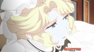 HENTAI PROS - Your Blonde Maid Maria Worships Your Cock And Fucks You Morning, Noon, And Night