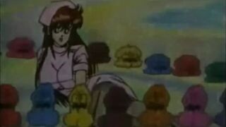 Blonde anime chick rides cock before BDSM