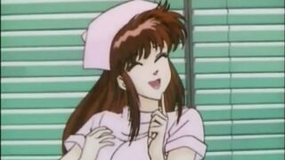 Blonde anime chick rides cock before BDSM