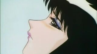 Blonde anime chick rides cock before BDSM