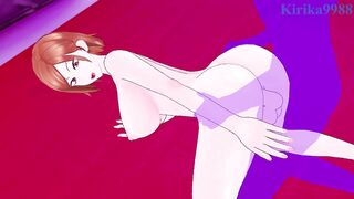 Nobara Kugisaki and I have intense sex at a love hotel. - Jujutsu Kaisen Hentai