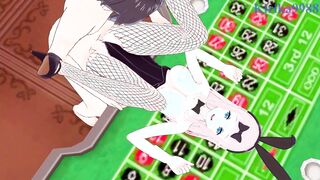 Chika Fujiwara and I have intense sex in the casino. - Kaguya-sama Love Is War Hentai