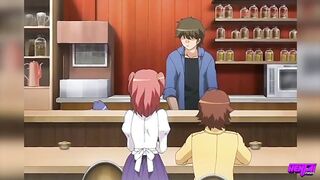 Hentai Pros - Cafe Employee Masaru Plays Sex Games With The Waitresses Behind The Counter