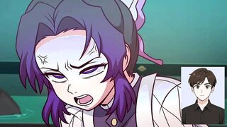 shinobu kocho vs douma termina sexual - animacion de semidraws