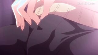 The protagonist pretends to be gay to be with his gal classmates.