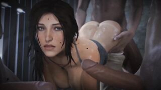 Lara Croft Tomb Raider, 3D Hentai Sex Scenes 2025 Compilation FAP and CUM
