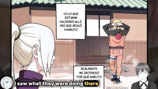[ENG SUB] Ino uses her Transformation Jutsu to fuck Naruto – Very Hot Springs 4 P1