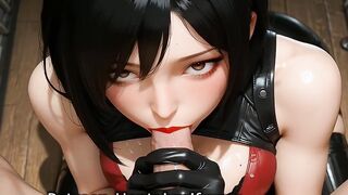 Ada Wong's Deepthroat Mission – Resident Evil Slut Takes It All