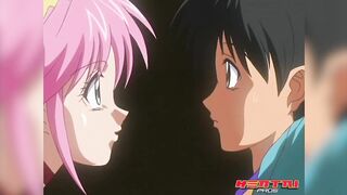 HENTAI PROS - Shuta Fucks His Girlfriend's Stepmother Not Knowing She Pretends To Be His Girlfriend