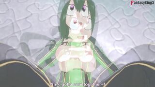 Tsuyu Asui sex on the park| My Hero Academia