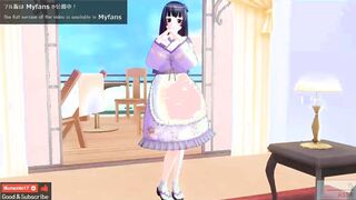 淫語ボイスアニメ　実はド淫乱な淑女がたっぷりフェラ、アナルにおねだり　ASMR
