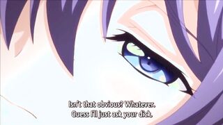 Big Titted Librarian Fucks the Client and Makes Him a Buttjob with her Big Ass | Hentai