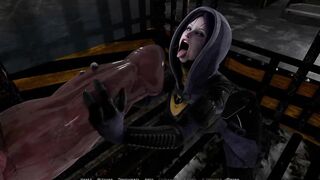 The lost girl couldn't resist and satisfied this dick with her body. 3D Animation Hentai Game