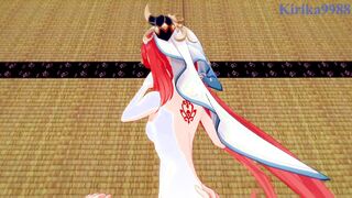 Nilou and I have intense sex at home. - Genshin Impact POV Hentai